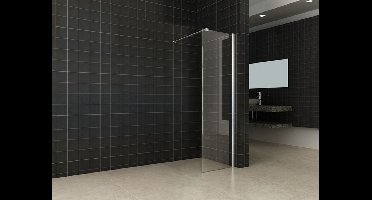 Xellanz inloopdouche + muurprofiel 500x2000 10mm NANO glas