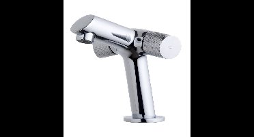 Xellanz Concorde wastafelkraan met clickwaste chroom