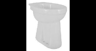 Xellanz staande verhoogde toiletpot +6 AO wit