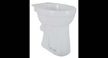 Xellanz staande verhoogde toiletpot +6 PK wit