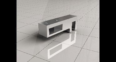 Xellanz glaskoppeling zijkant stabilisatiestang chroom