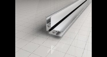 Xellanz Set magneetstrips 8mm chr. tbv 1/4 ronde cabine