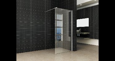 Xellanz inloopdouche + RVS profiel 900x2000 10mm NANO glas