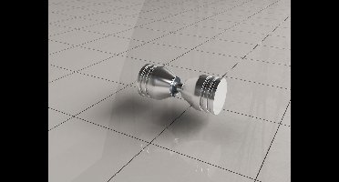 Xellanz Deurknop type 2 chroom