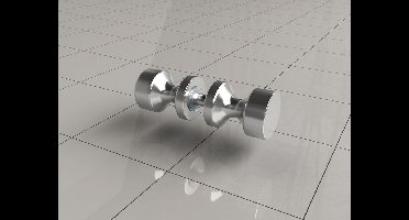 Xellanz Deurknop type 3 chroom