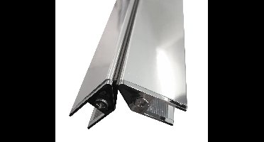 Xellanz set magneetstrips 8mm chr. tbv swingdeur+wand