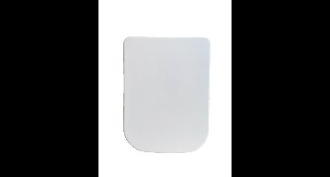 Cedo Carré toiletzitting softclose en quick release glans wit