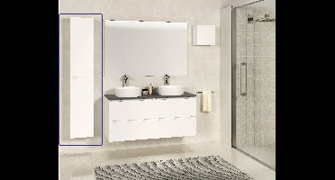 Xellanz SEPHIA kolomkast 140x30x25 mat wit