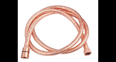 Xellanz luxe metalen doucheslang 150cm conisch geborsteld koper