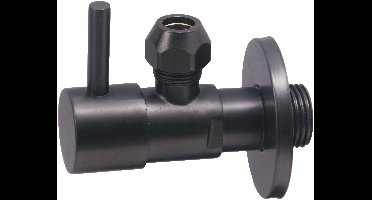 Xellanz Minimal hoekstopkraan 1/2" x 3/8" of knel 10 mm gunmetal