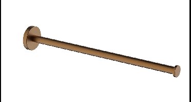 Xellanz Alonzo handdoekrek 1-armig geborsteld brons koper